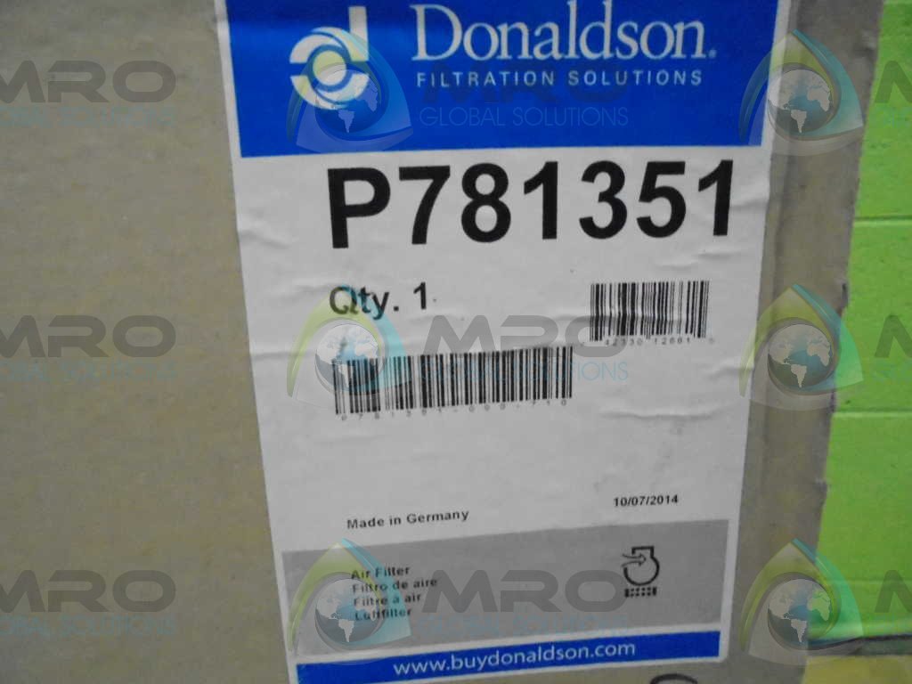 P781351 Donaldson Filtro de ar de bomba de fornecimento de ar secundário