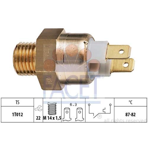 32866410 Volvo Sensor de temperatura do fluido de esfriamento (de ativação de ventilador do radiador)