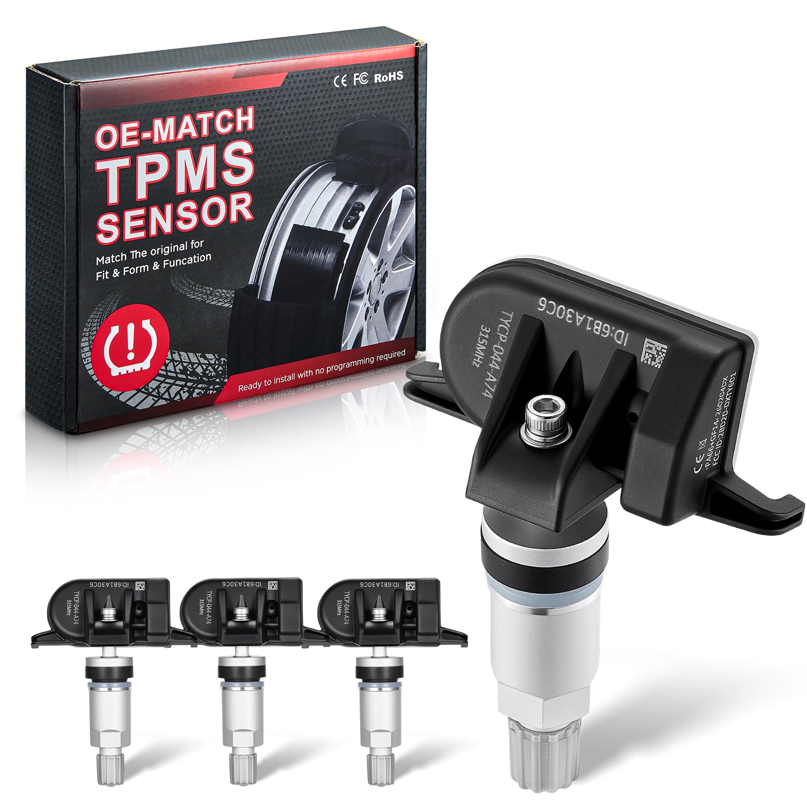 Sensor de pressão de ar nos pneus Ford Escape III DFK