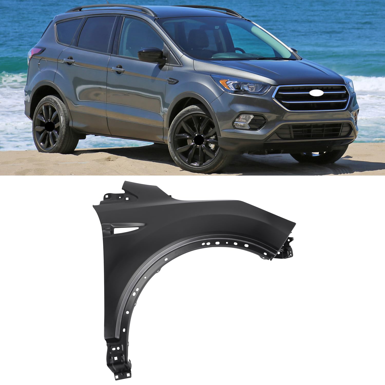  Pára-lama dianteiro direito Ford Escape II SUV (DM2) (2012 - 2019) II