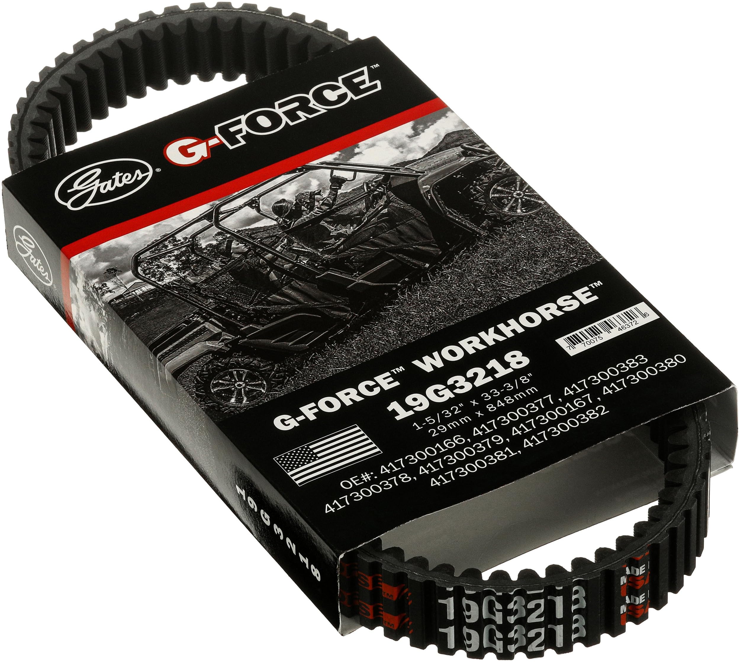 Correia de variador 19G3218 Gates