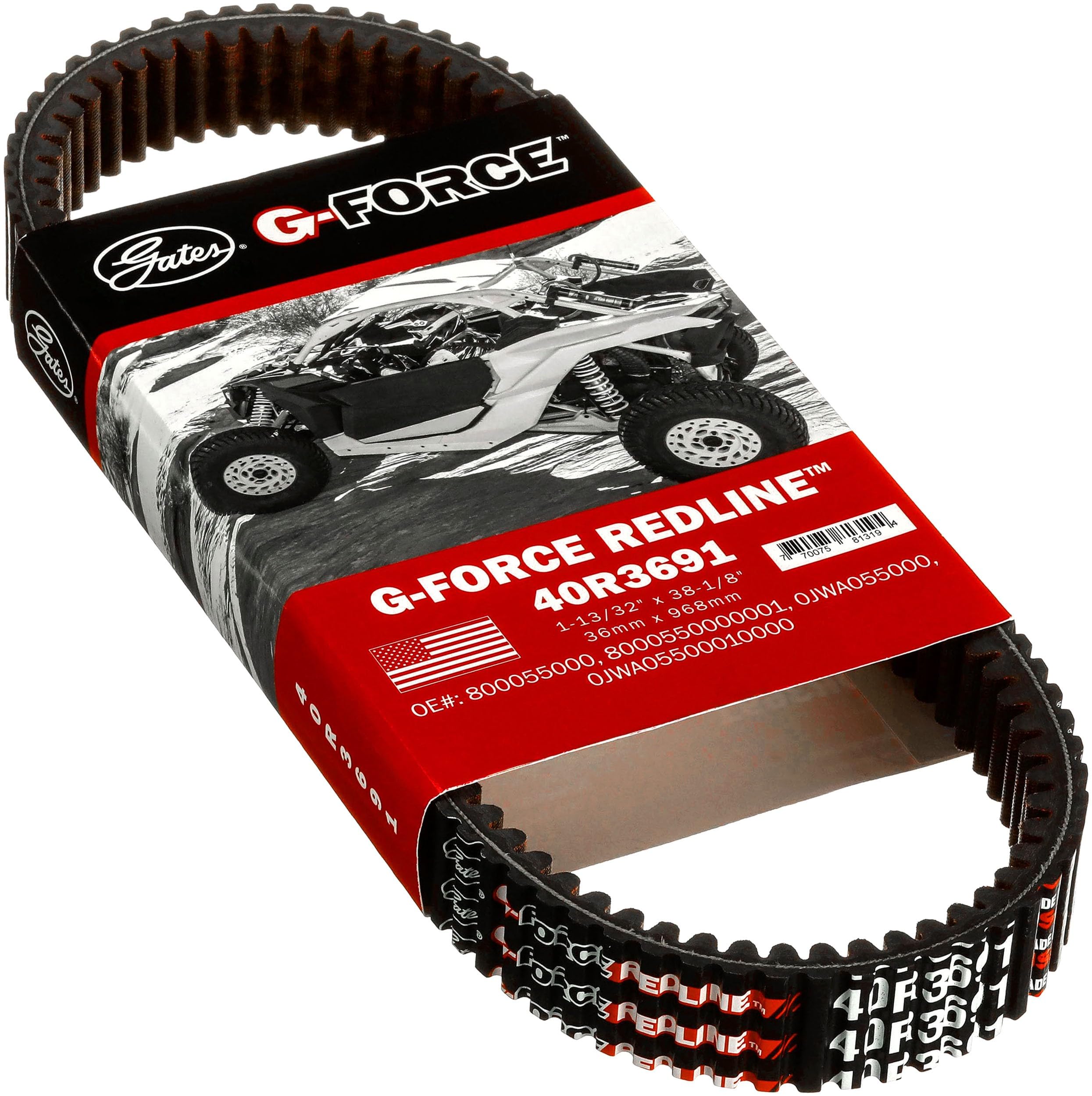 Correia de variador 40R3691 Gates