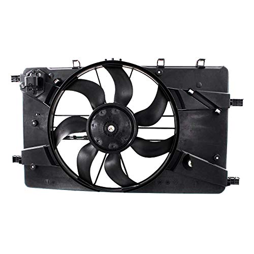 Ventilador elétrico de esfriamento montado (motor + roda de aletas) Opel Zafira C P12
