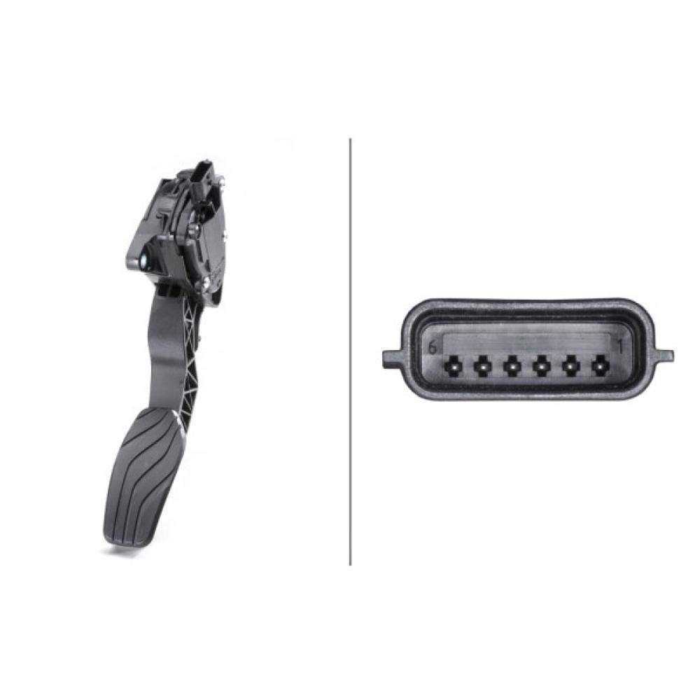 Pedal de gás (de acelerador) para Nissan Qashqai II J11