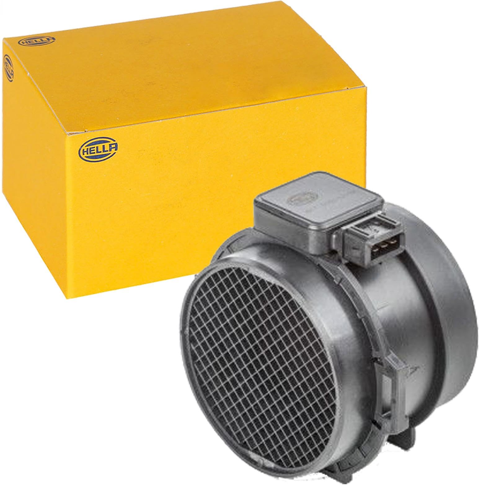 8ET009142341 HELLA Sensor de fluxo (consumo) de ar, medidor de consumo M.A.F. - (Mass Airflow)