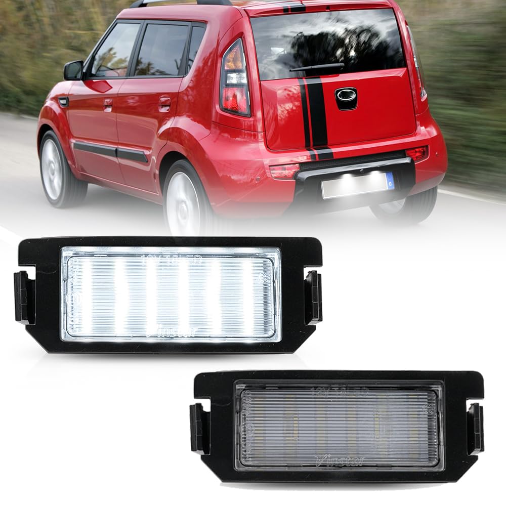 Lanterna da luz de fundo de matrícula traseira KIA Soul preço, a partir de 26,77 USD