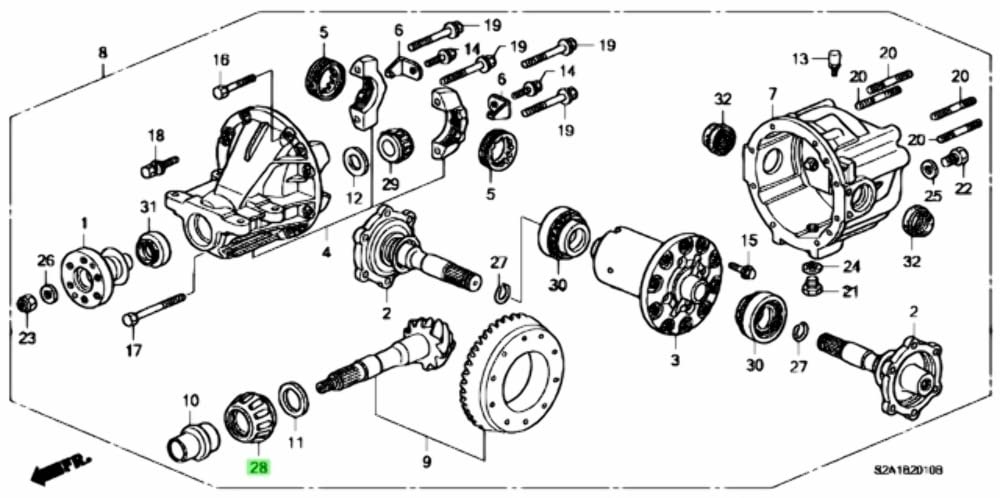 91001PCZ003 Honda