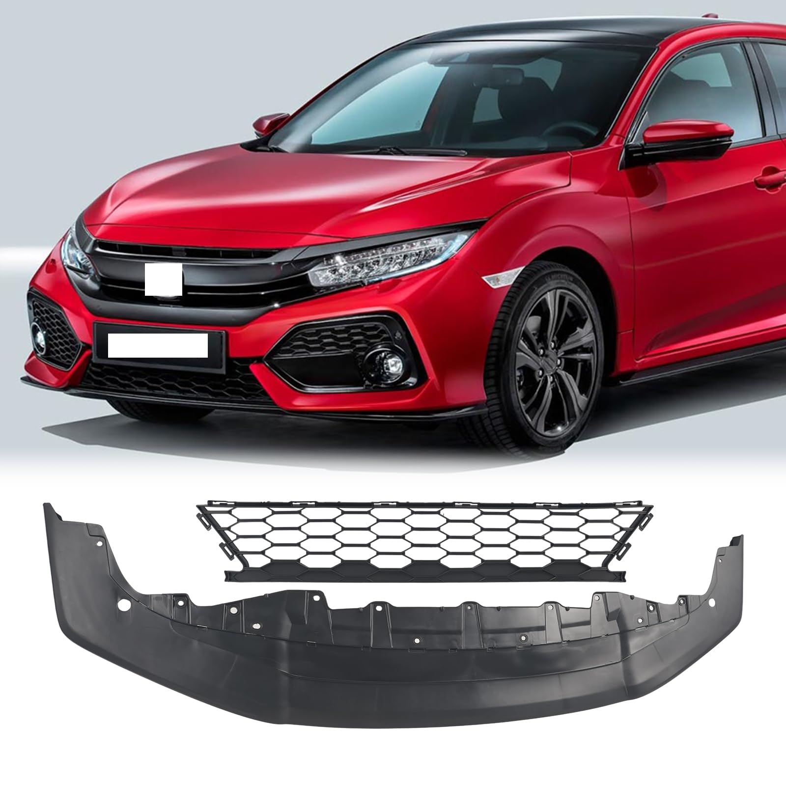 Pára-choque dianteiro para Honda Civic FC, FK