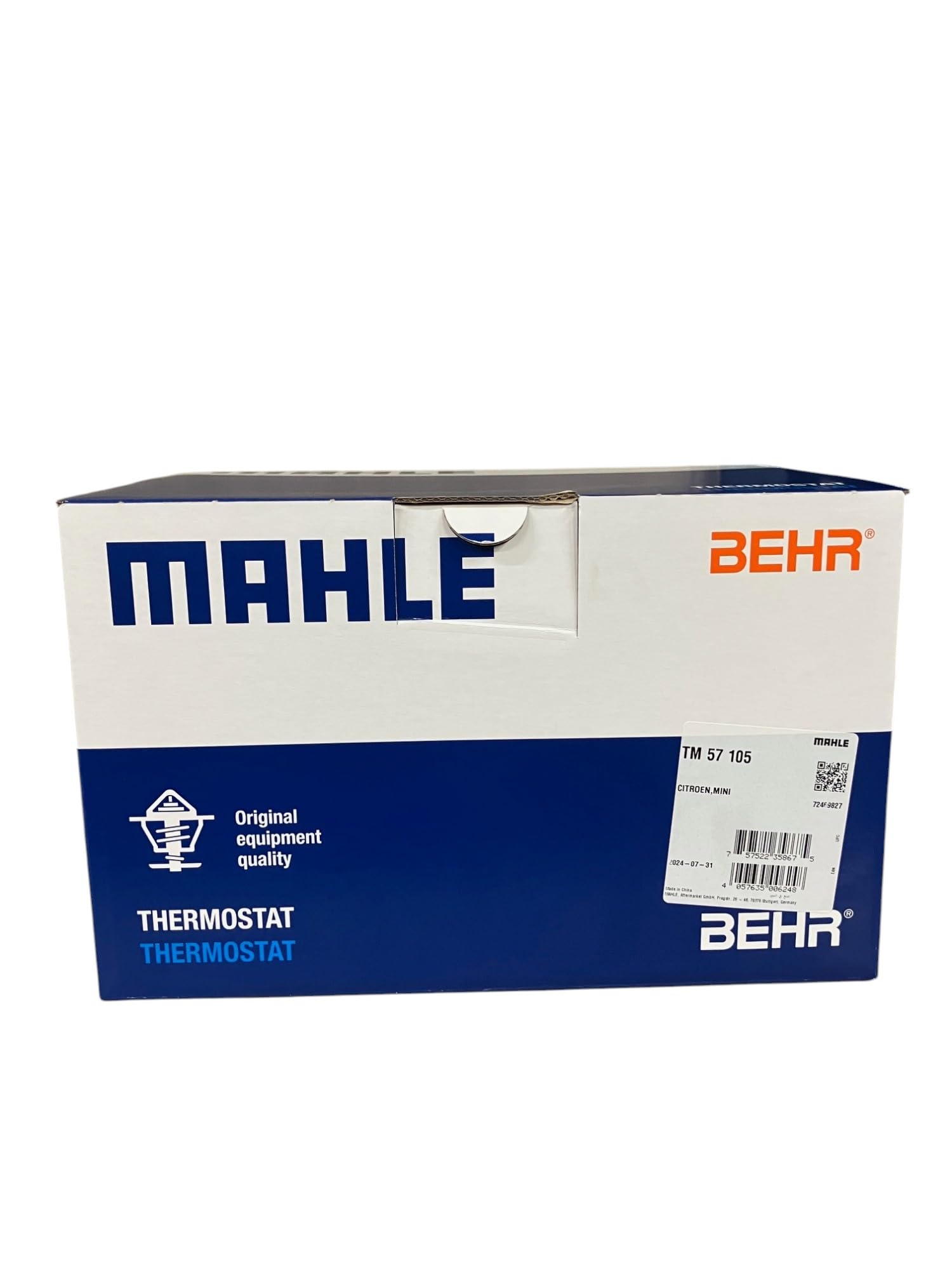 TM57105 Mahle Original Caixa do termostato