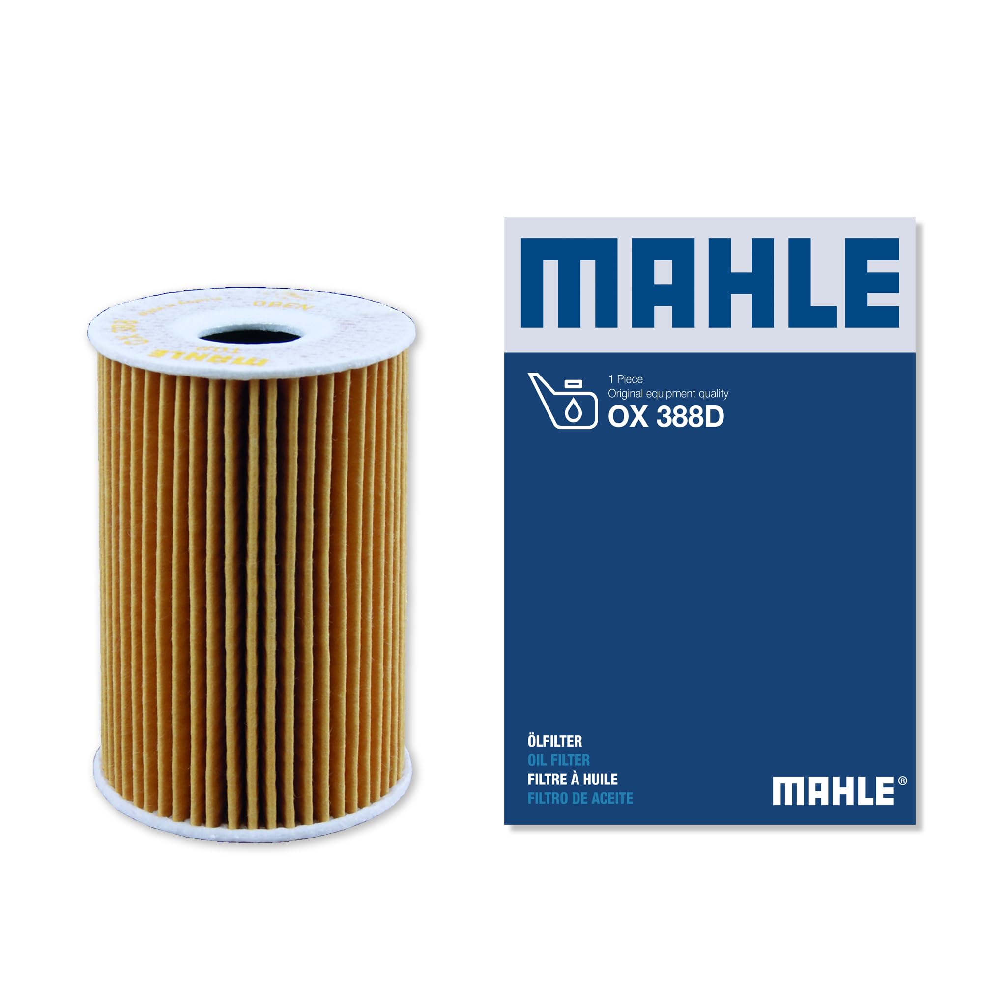 Filtro de óleo Mahle Original OX388D preço, a partir de 4,64 USD