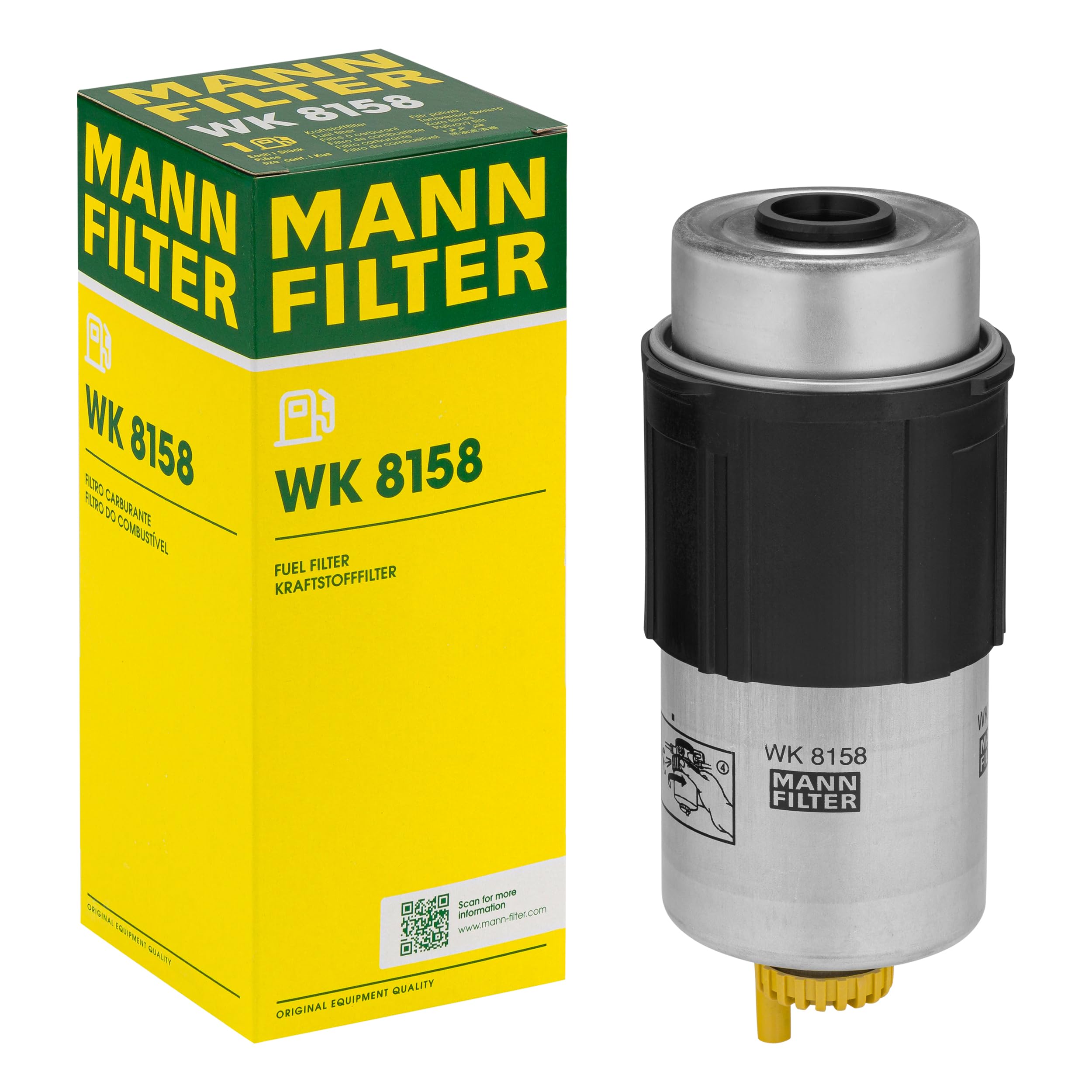 WK8158 Mann-Filter Filtro de combustível