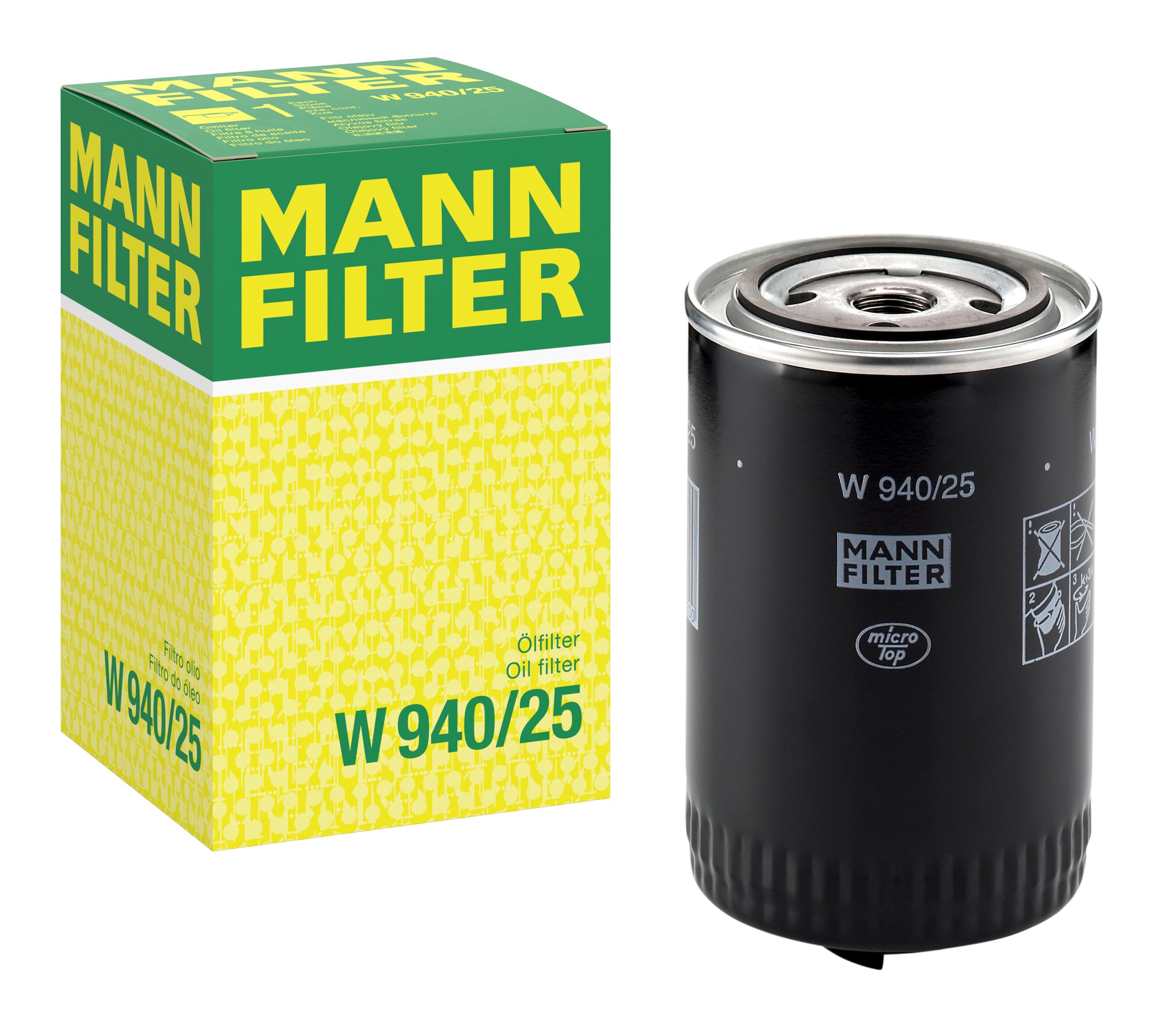 W94025 Mann-Filter Filtro de óleo
