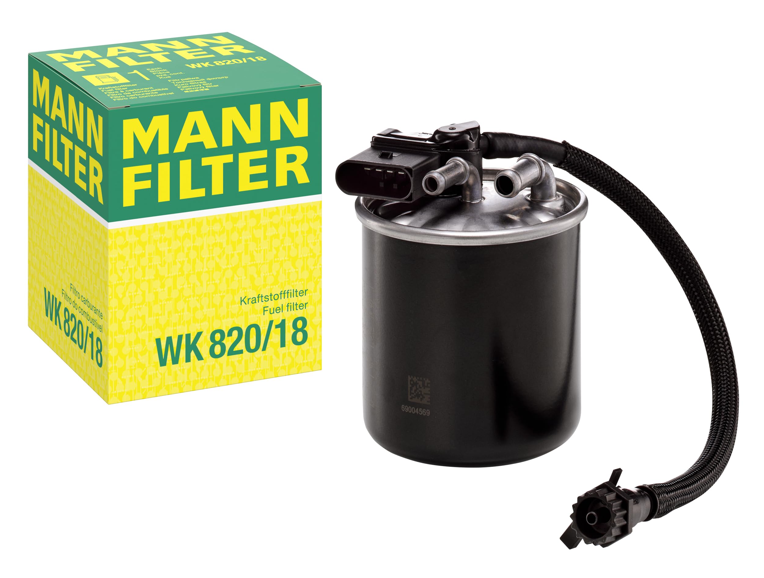 WK82018 Mann-Filter Filtro de combustível