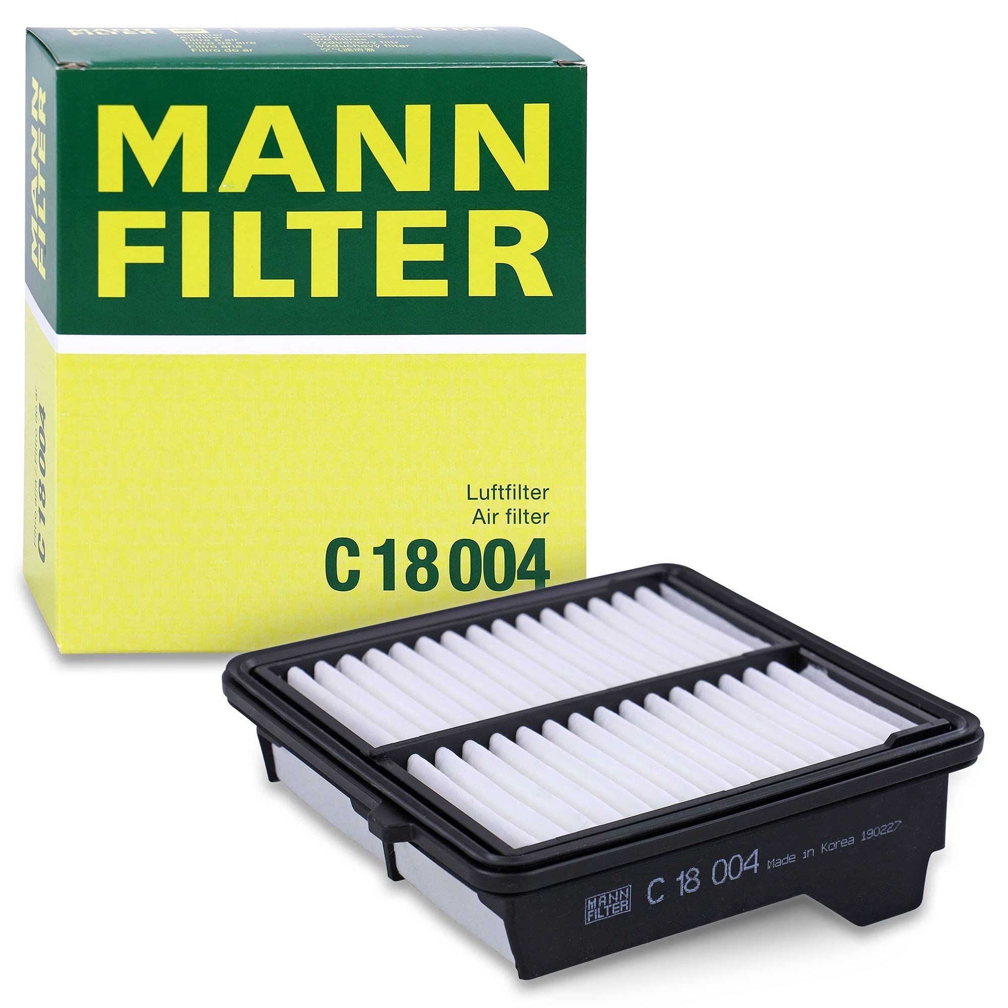 C18004 Mann-Filter Filtro de ar