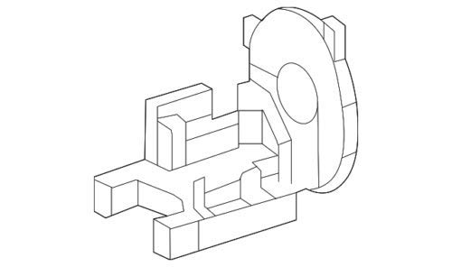  Sensor do ângulo de viragem do volante de direção Mercedes ML/GLE SUV (W164) (2005 - 2011) 