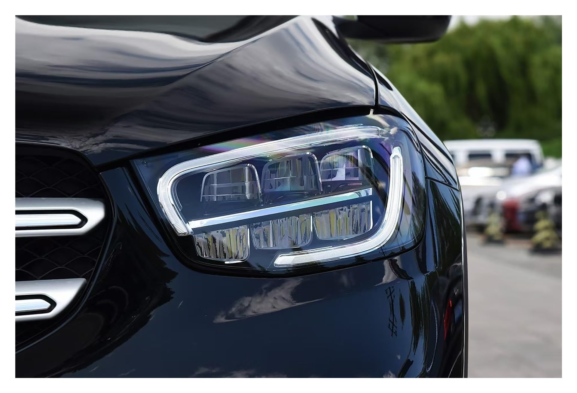 Luz esquerda para Mercedes GLC C253