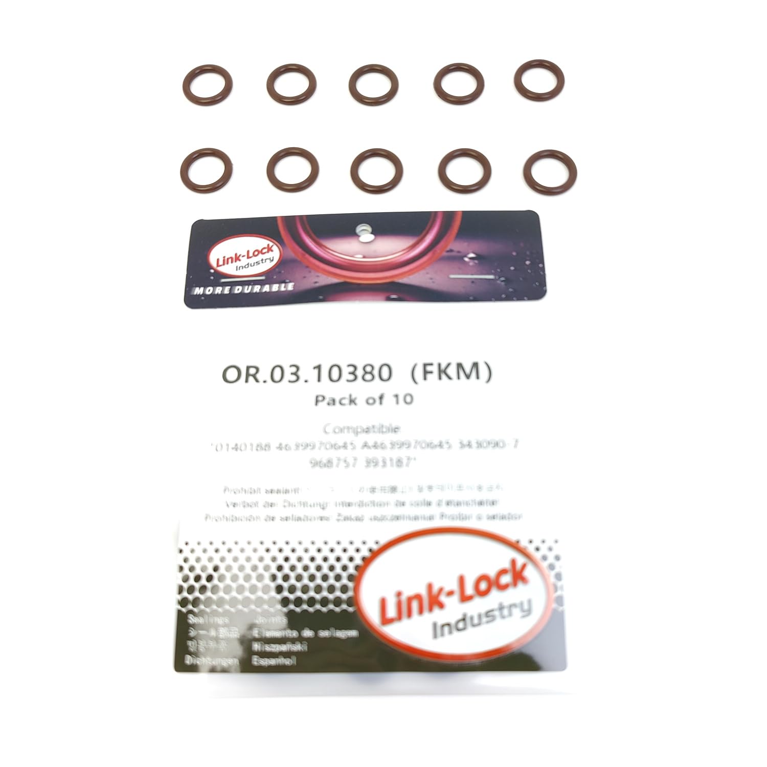 9687 NGK Fios de alta voltagem, kit