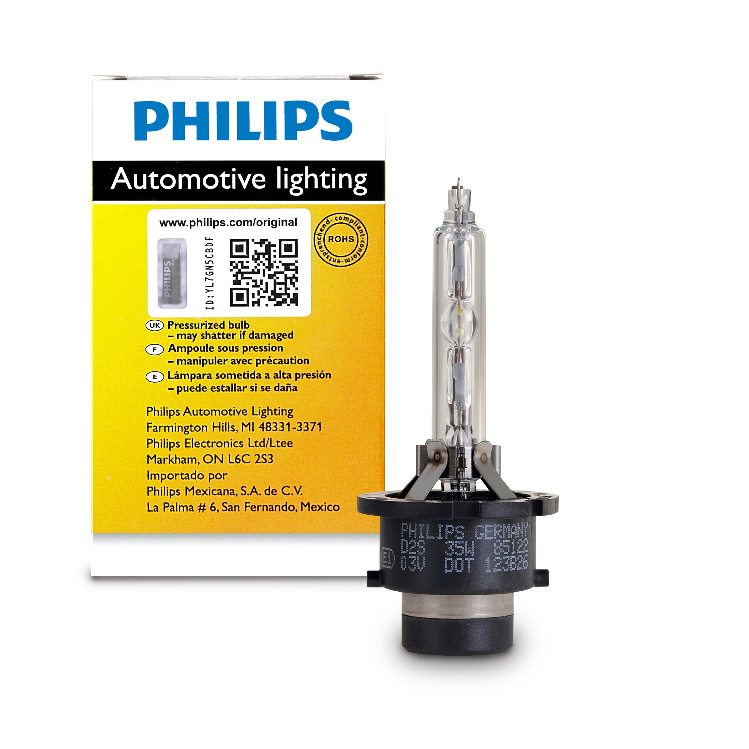 Lâmpada de xénon 85122C1 Philips