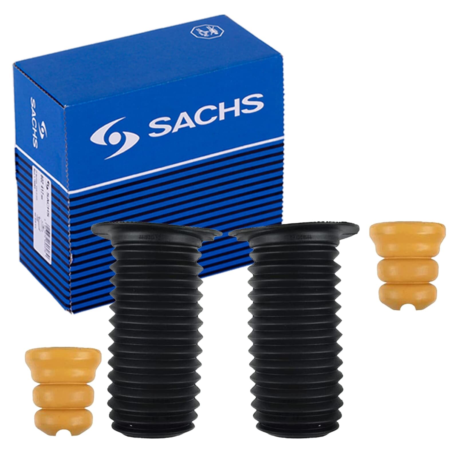 900315 Sachs Pára-choque (grade de proteção) de amortecedor dianteiro + bota de proteção