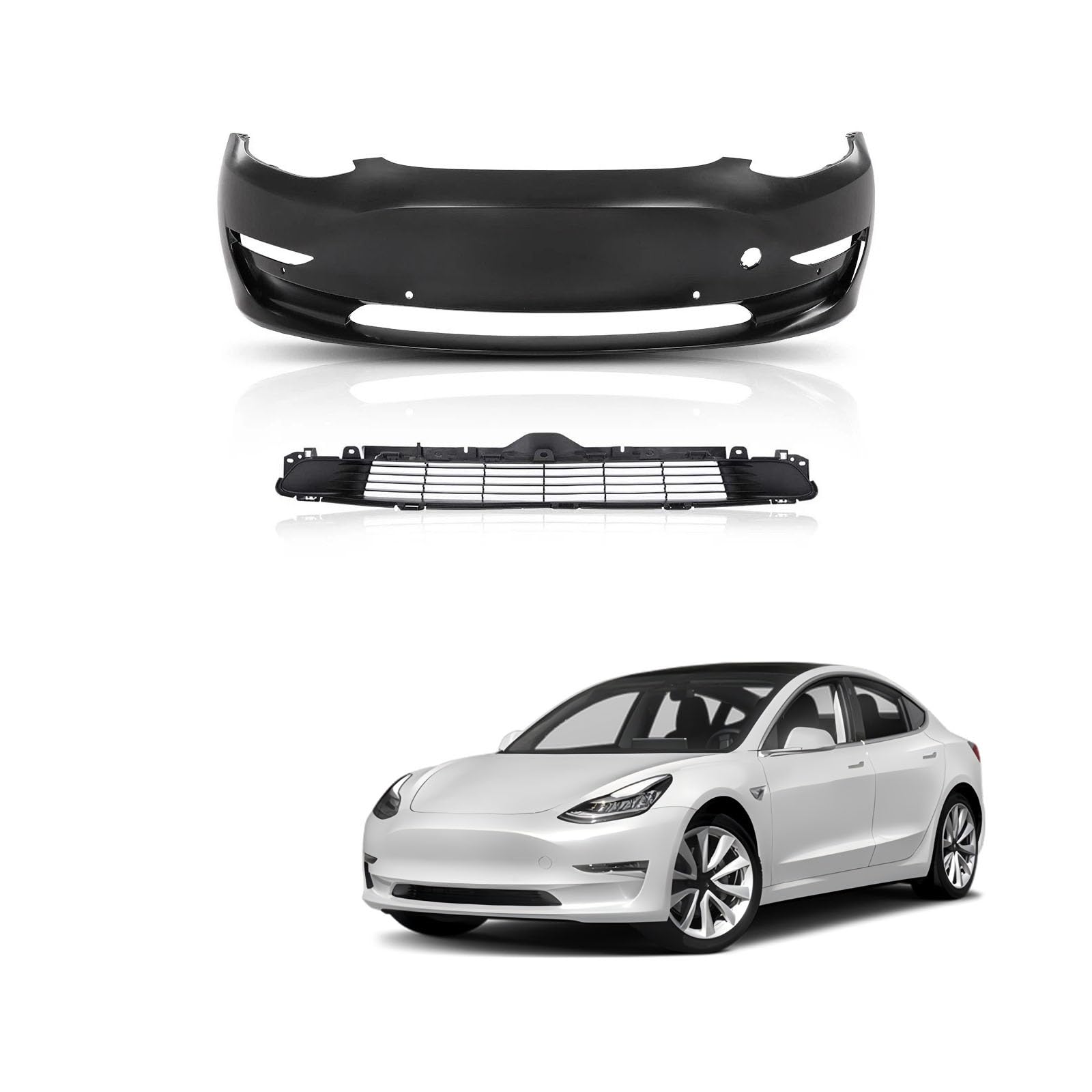 Pára-choque dianteiro para Tesla Model 3  5YJ3