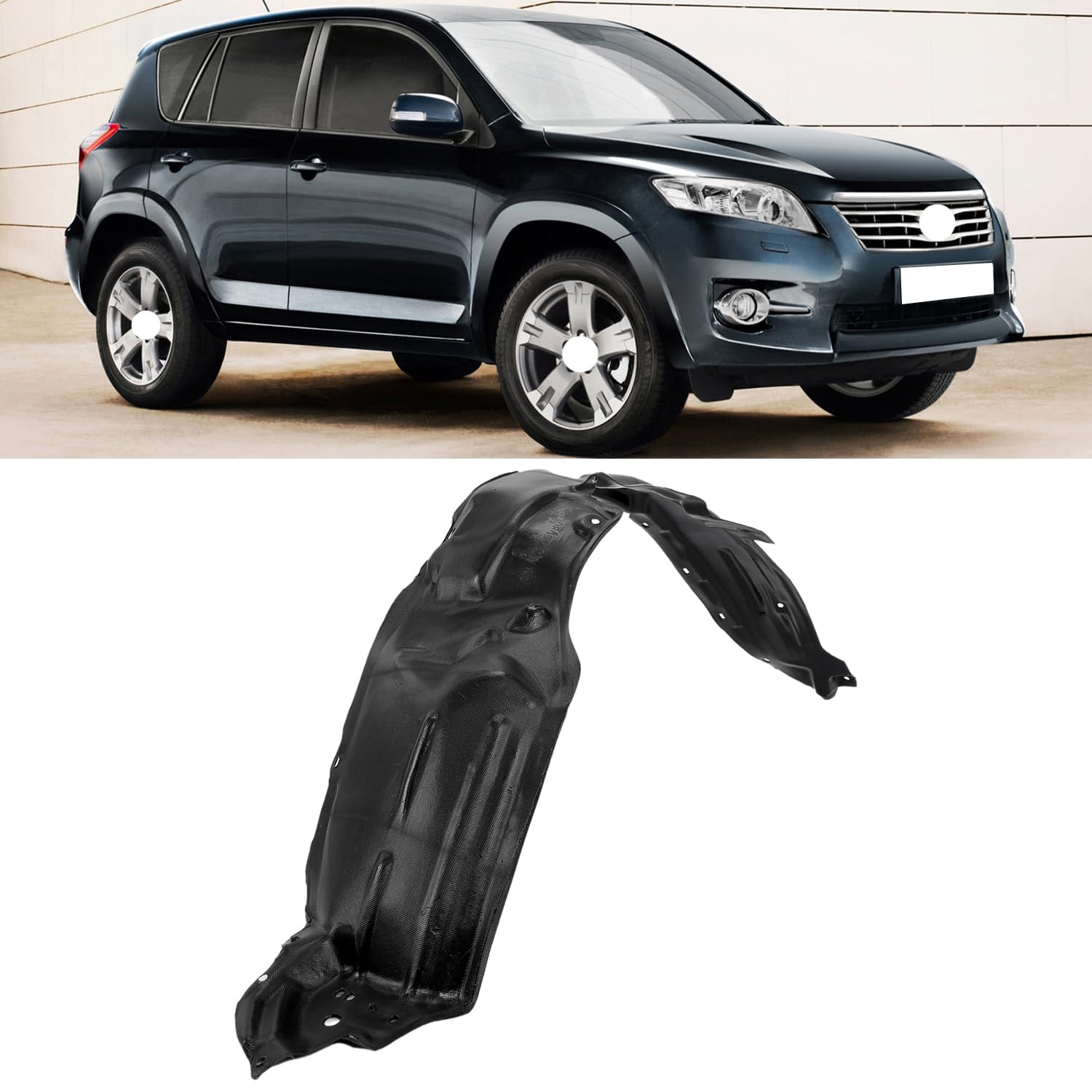 Guarda-barras direito do pára-lama dianteiro para Toyota RAV4 A3