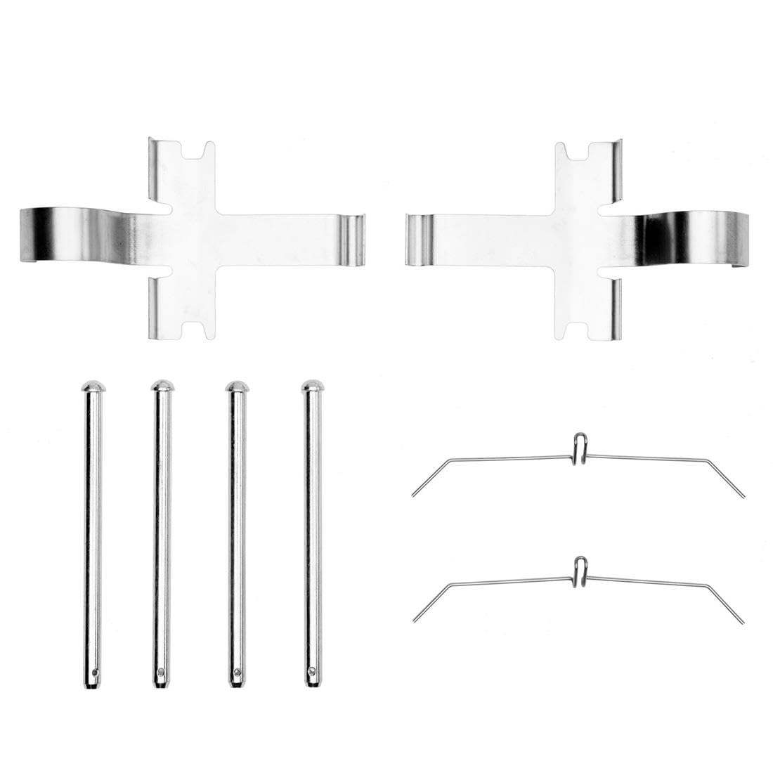Kit de molas de fixação de sapatas de disco dianteiras para Toyota Hilux KUN25