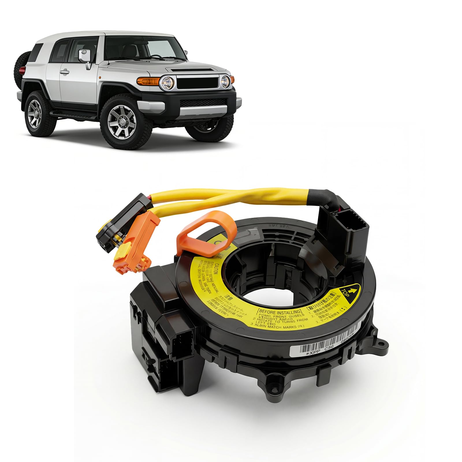 Anel AIRBAG de contato, cabo plano do volante V70720500 Vemo