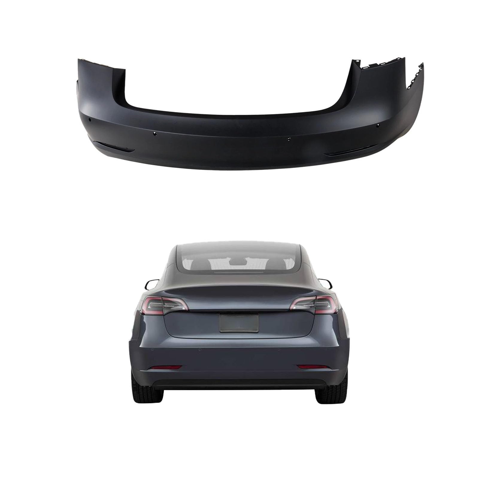 Pára-choque traseiro para Tesla Model 3  5YJ3