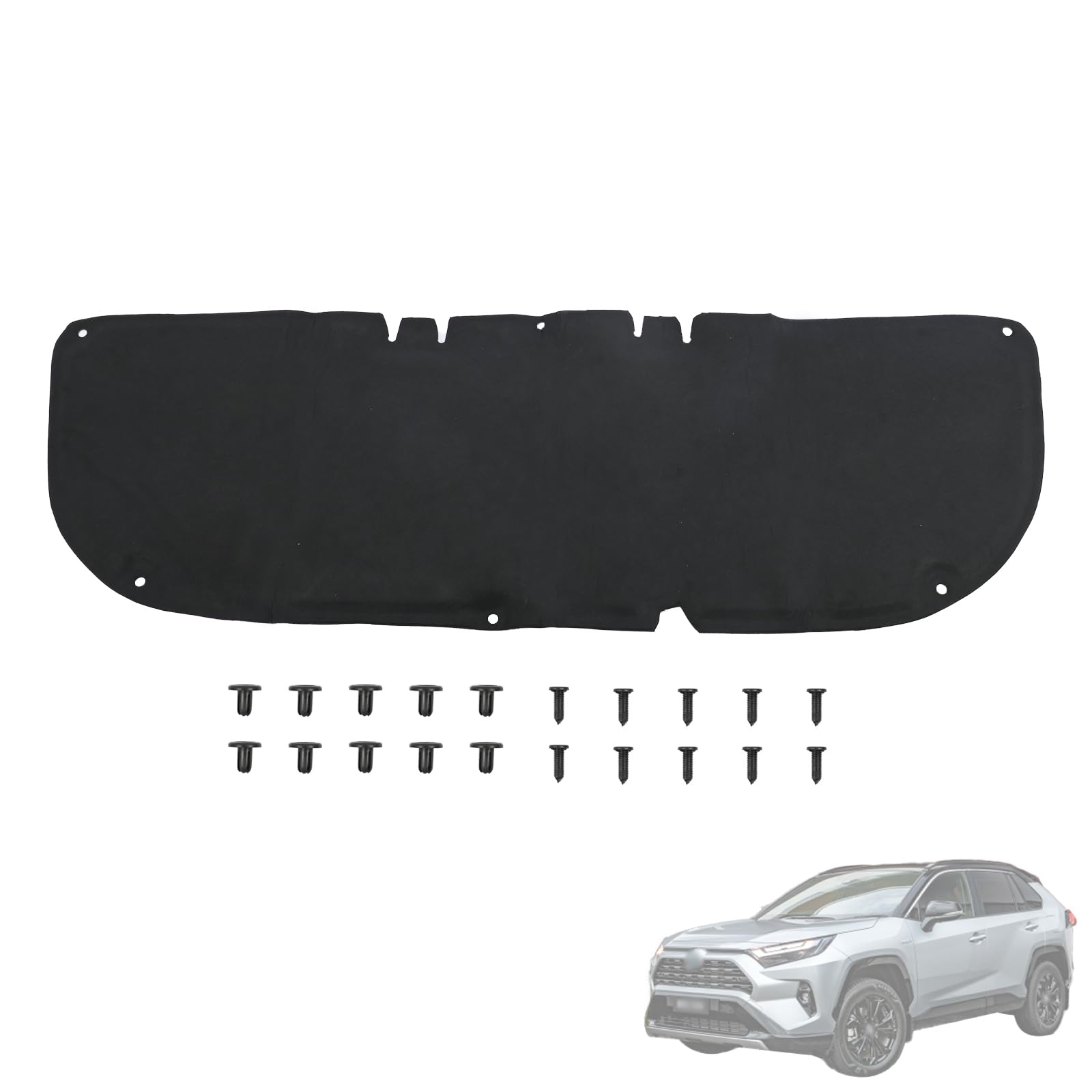 Isolamento de ruído da capota para Toyota RAV4 A5,H5