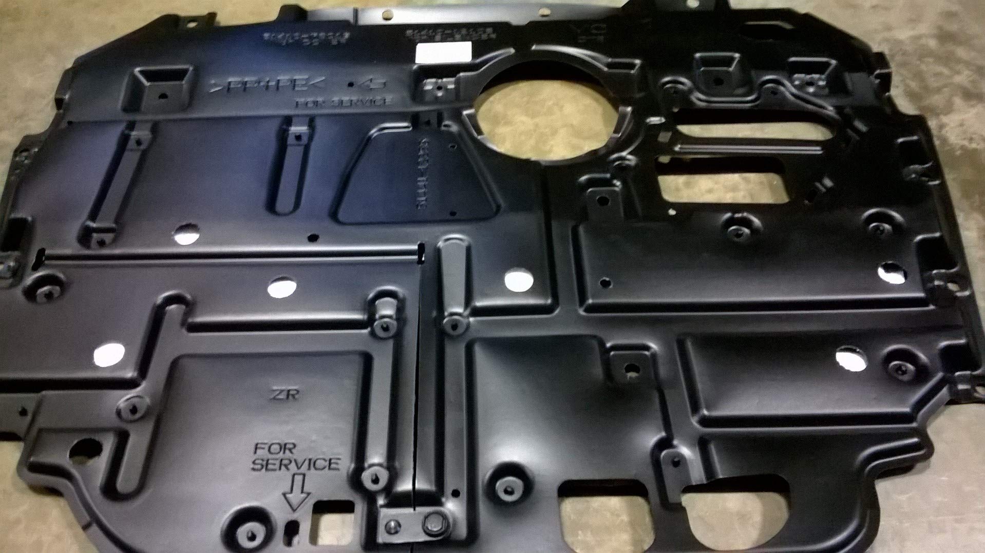 Proteção de motor, de panela (da seção de motor) para Toyota Prius ZVW30