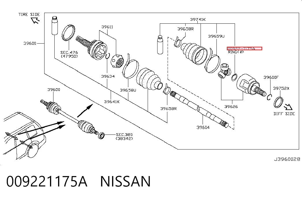 009221175A Nissan/Infiniti