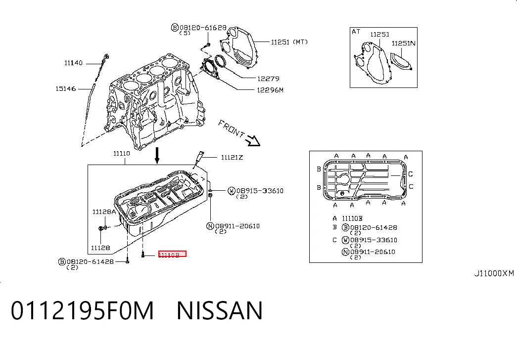 0112195F0M Nissan/Infiniti