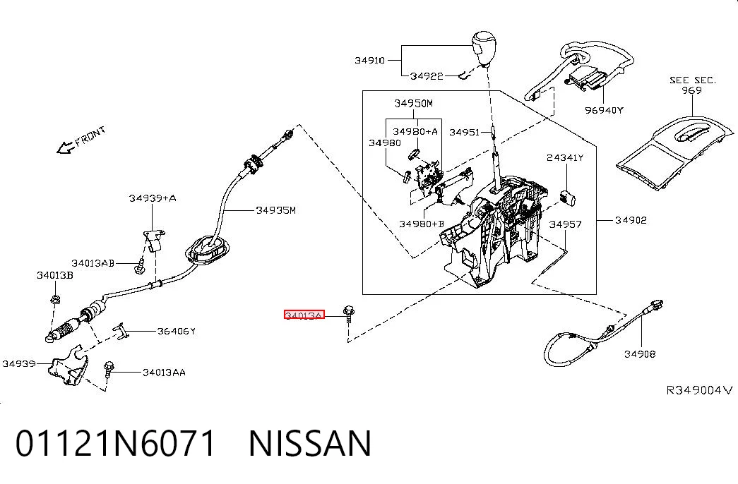 01121N6071 Nissan/Infiniti