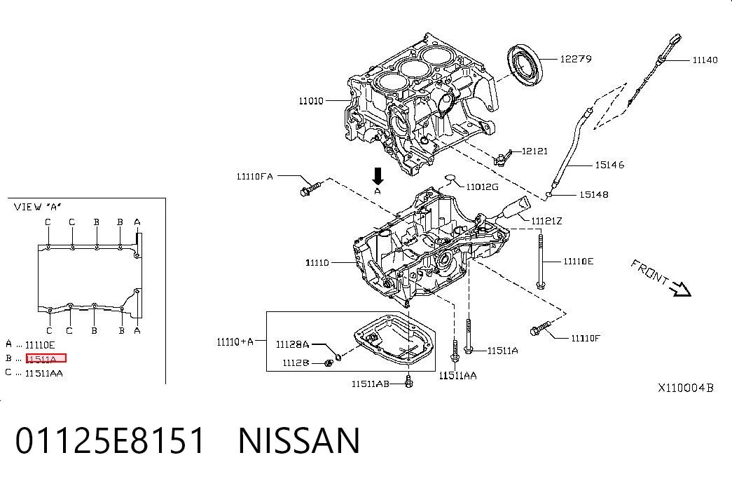 01125E8151 Nissan/Infiniti
