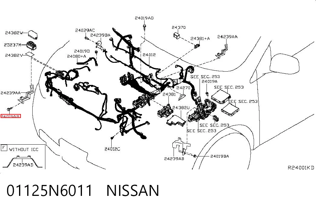 01125N6011 Nissan/Infiniti