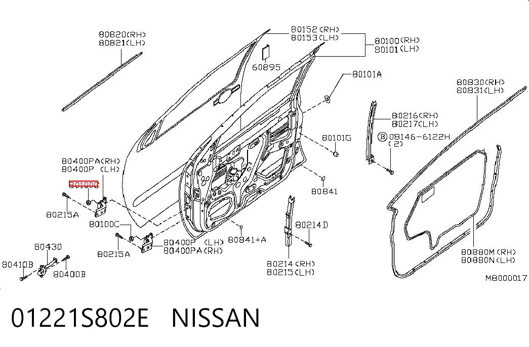01221S802E Nissan/Infiniti