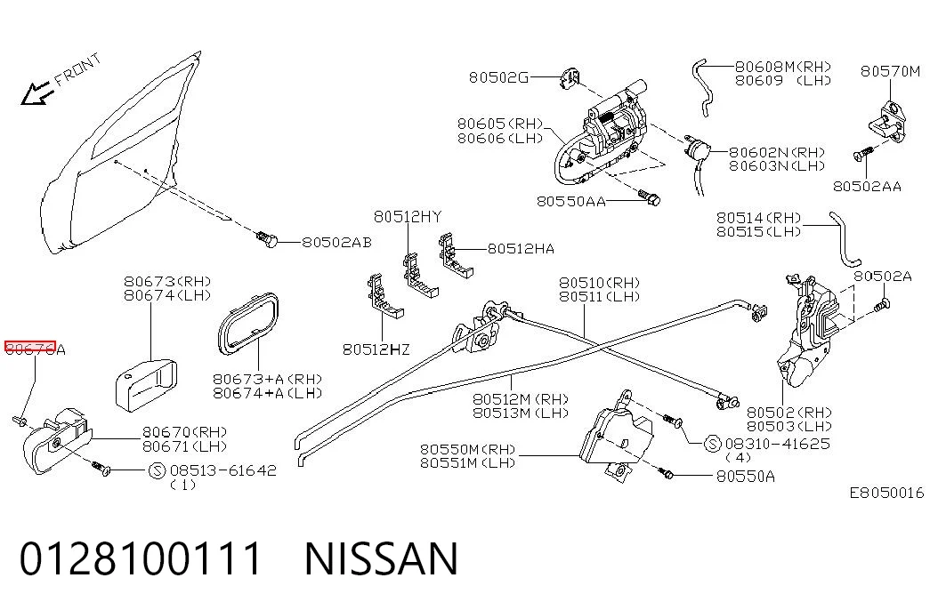 0128100111 Nissan/Infiniti