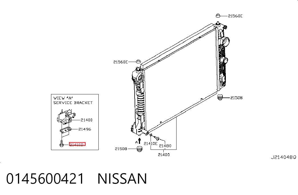 0145600421 Nissan/Infiniti