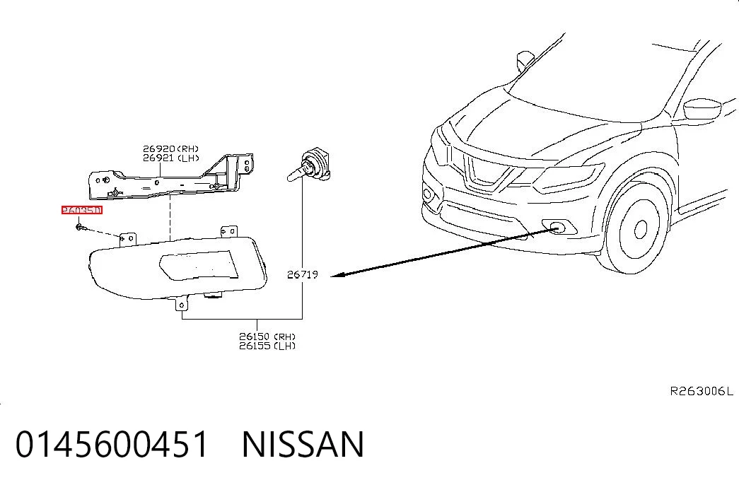 0145600451 Nissan/Infiniti