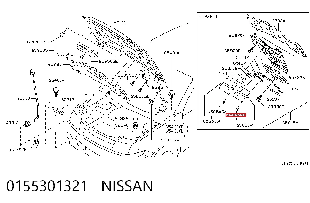 0155301321 Nissan/Infiniti