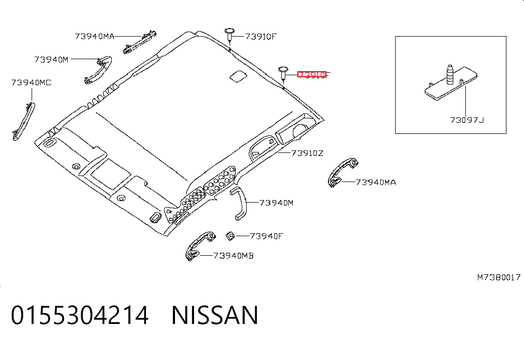 0155304214 Nissan/Infiniti