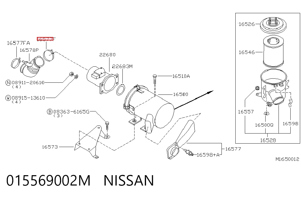 015569002M Nissan/Infiniti