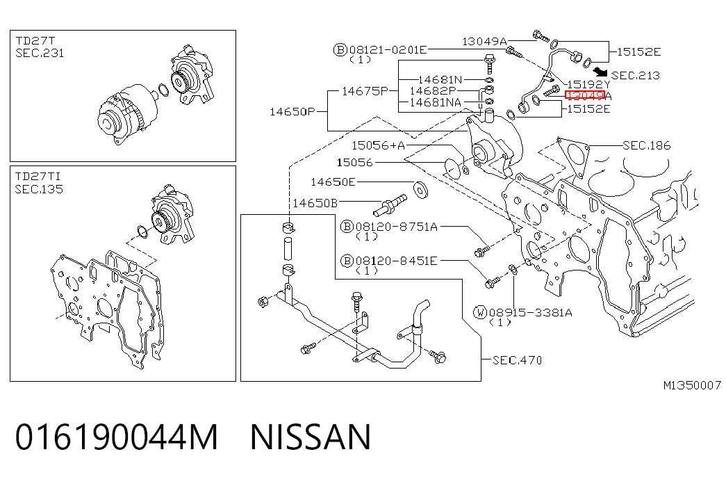 016190044M Nissan/Infiniti