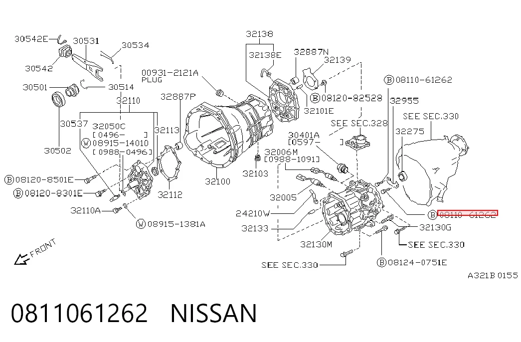 0811061262 Nissan/Infiniti
