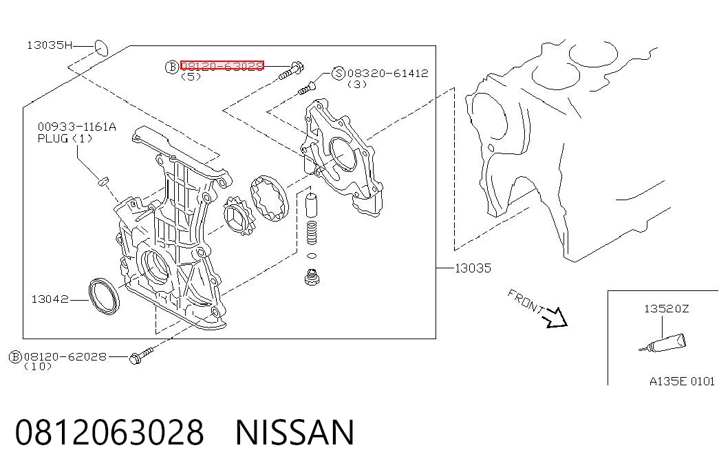 0812063028 Nissan/Infiniti