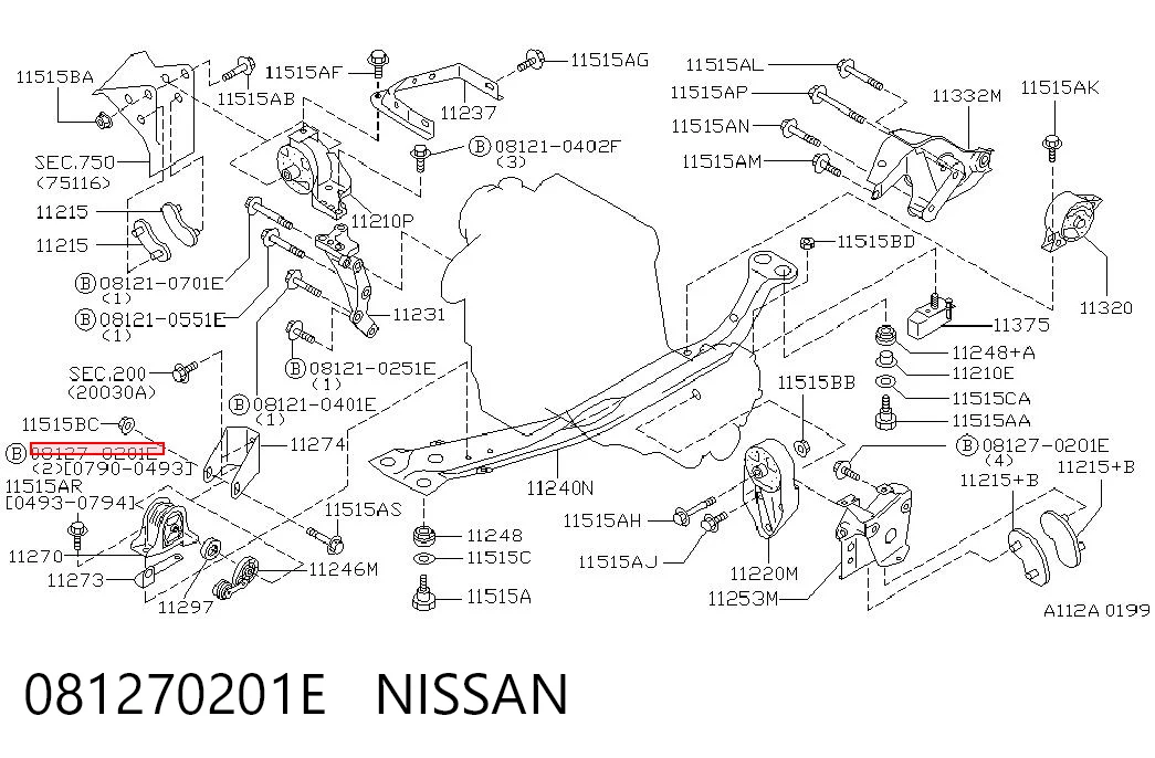 081270201E Nissan/Infiniti