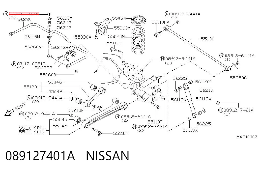 089127401A Nissan/Infiniti