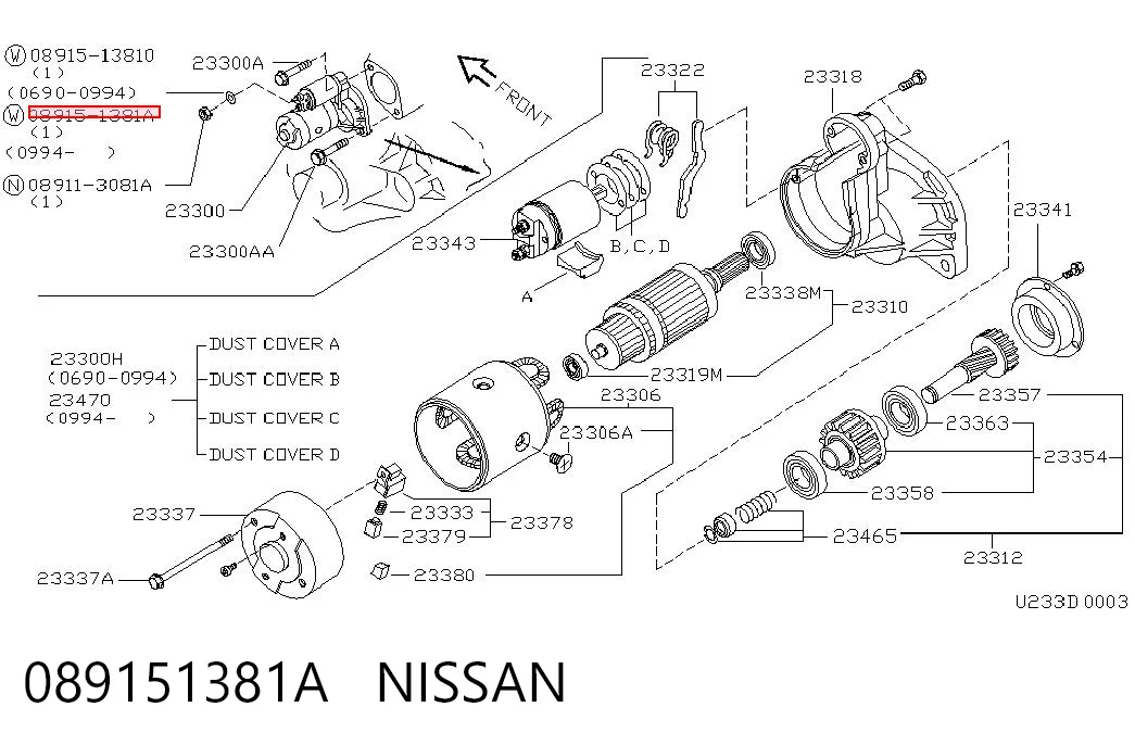 089151381A Nissan/Infiniti