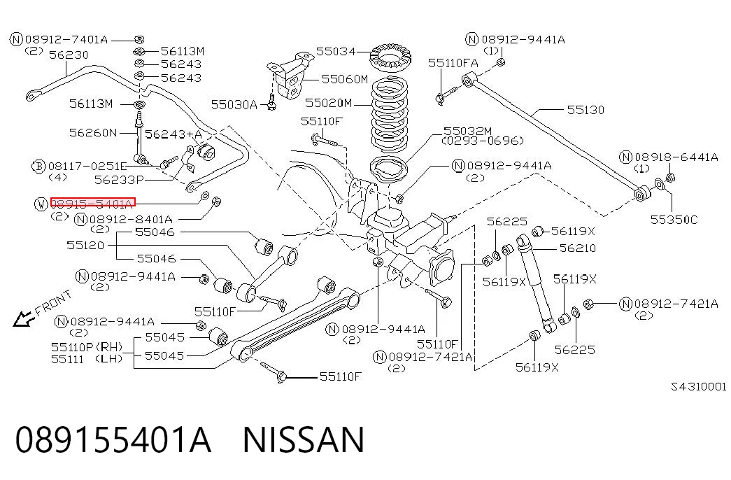 089155401A Nissan/Infiniti