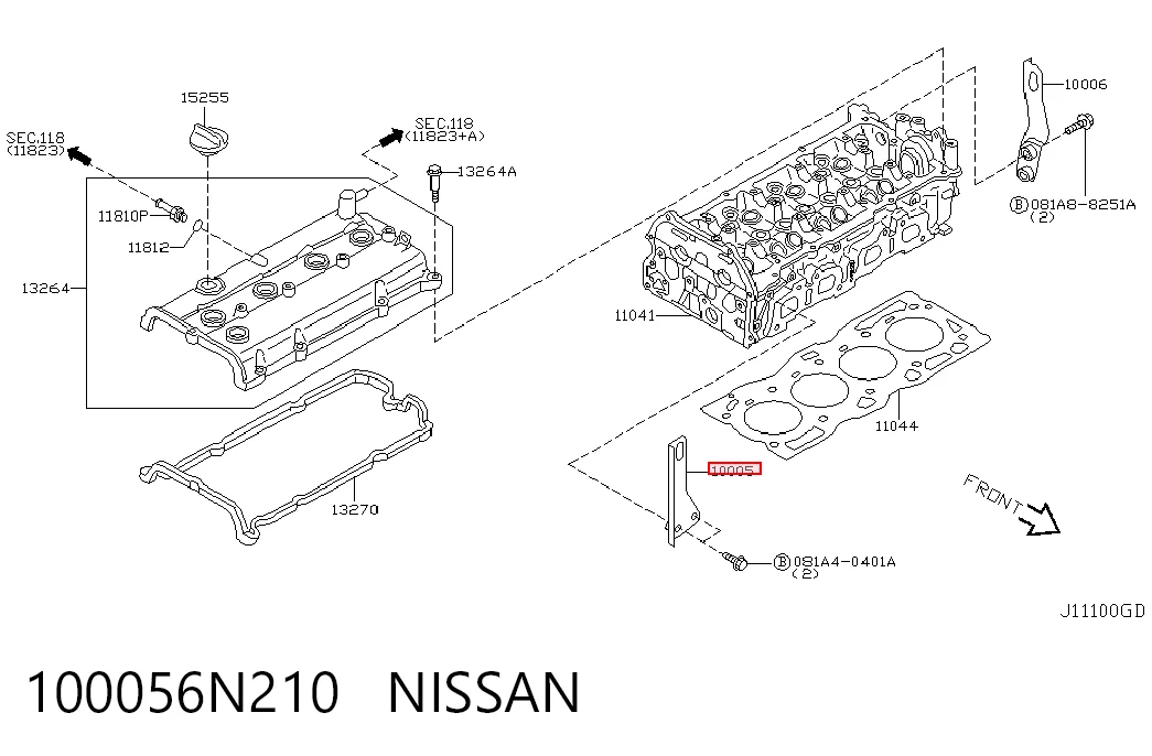 100056N210 Nissan/Infiniti